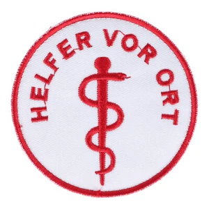 Aufnäher Helfer vor Ort mit Äskulapstab - Picture 1 of 5