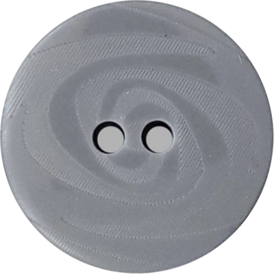 2 HOLE BUTTON TEXTURED SWIRL, SIZE 32L-13/16", SHINY/MATTE COMBO FINISH, 1 DOZEN - Image 1 of 4