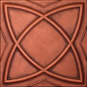 Azulejos de techo con textura decorativa pegado - R13AC cobre antiguo en venta - Imagen 1 de 2