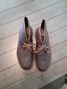 New! Clarks Men's Bushacre 2 Chukka Boots in Brown - Size 10.5 - Picture 1 of 3