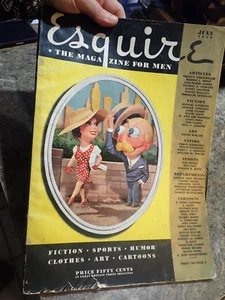 ESQUIRE July 1939 Magazine Sidney Sikorsky Thomas Horton - Picture 1 of 8