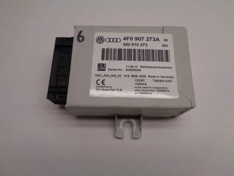 Audi R8 Centralina Controllo di Pressione Dei Pneumatici 420910273 4F0907273A - Immagine 1 di 1