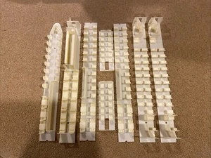 HO Model Train Passenger Cars Interior Set/lot. White Fits Athearn - Picture 1 of 12