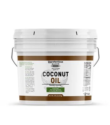 Aceite de coco, 1 galón, grado alimenticio, no hidrogenado, sin sabor y sin aroma NUEVO Foto 1 de 4
