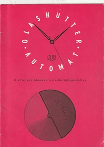 DDR  Prospekt Uhr  Glashütte Automat GUB - Bild 1 von 8