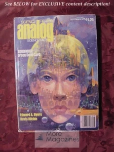ANALOG Magazine September 1979 Orson Scott Card Ian Stewart Dean R. Lambe - Bild 1 von 1