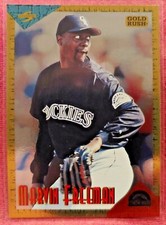 1994 Score Rookie/Traded Gold Rush #RT48 #48 Marvin Freeman Colorado Rockies