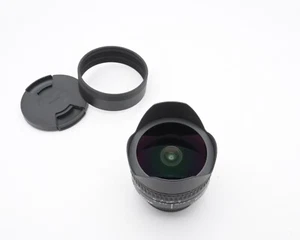 Sigma 15mm f/2.8 EX DG Fisheye Lens for Nikon AF-D Mount & Caps (#15916) - Picture 1 of 11