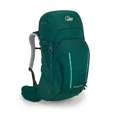 Mochila de senderismo de varios días Lowe Alpine Cholatse ND para mujer, ND40:45 litros, verde azulado Foto 1 de 4