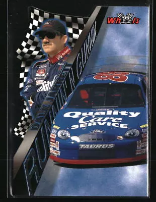 Dale Jarrett 1999 Wheels High Gear Hot Streaks#RG5 Racing Card - Image 1 of 2