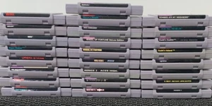 SNES Super Nintendo Original OEM Authentic *Pick Your Game*   U to Z - Picture 1 of 126