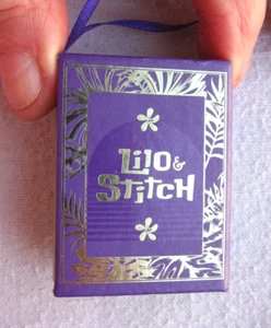 Used Miniature Book Lilo & Stitch 2021 Disney Dust Cover VGC - Picture 1 of 3