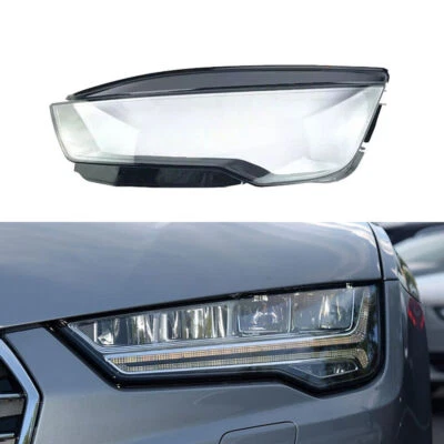 Carcasa de lente transparente del faro izquierdo + pegamento de sellado para Audi A7 S7 2016-2018 RS7 2017-2018 Foto 1 de 4