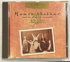 Hamza Shakkur Sufi Songs Of Damascus The Al Kindi Ensemble Syria CD 1993 - Imagen 1 de 9
