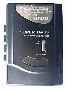AIWA HS-T20 SUPER BASS FM/AM STEREO TUNER & CASSETTE PLAYER ~ READ - Picture 1 of 6