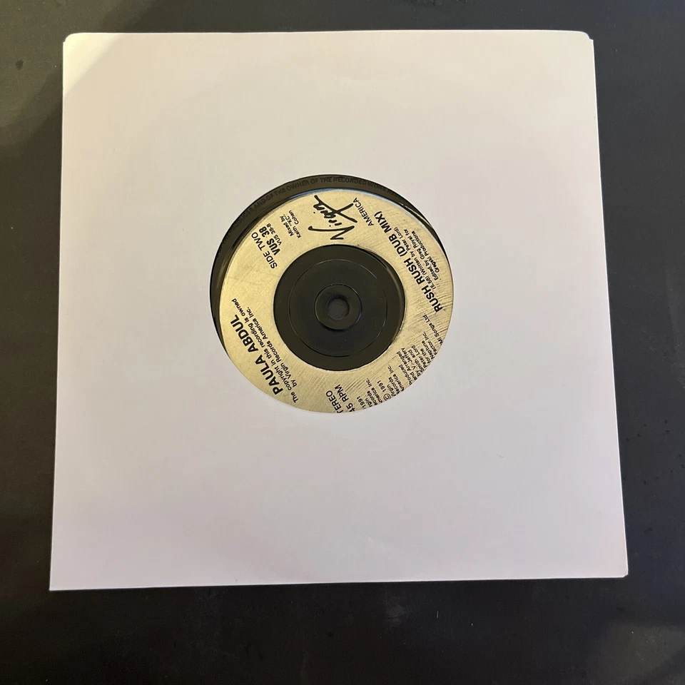Paula Abdul - Rush Rush - 7” Single - Ex Con - Image 1 of 1