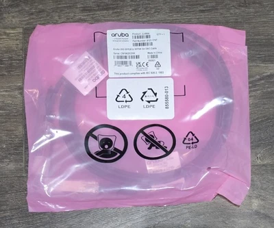 BRAND NEW Aruba HPE 25G SFP28 to SFP28 3M DAC Cable JL488A Part Number 8121-1747 - Image 1 of 3