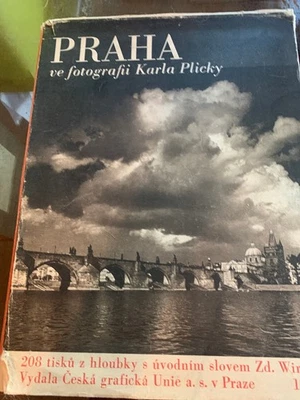 Praha ve fotografii Karel Plicka 1948 Czech Photography Book Prague Architecture - Image 1 of 4