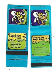 2 cubiertas de coincidencia de signos de astrología/zodiaco - marcadores CAPRICORNIO - Imagen 1 de 2