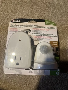 Westek Indoor Plug-In Corded Motion Activated Light Control MLC12BC -  Unused - Picture 1 of 3