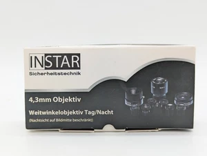 INSTAR Objetivo Gran Angular Día/Noche 4,3mm IN-6012 Upgrade Pack - Imagen 1 de 1