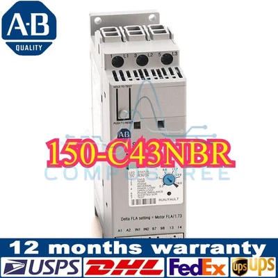 AB 150-C43NBR SMC-3 43A Smart Motor Controller 150C43NBR Brand New Sealed - Image 1 of 4