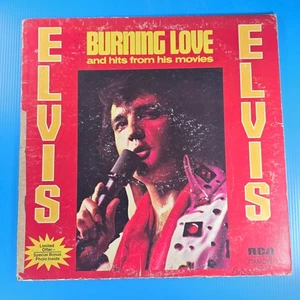 Elvis Presley Burning Love & Hits From His Movies Vol 2 1972 LP Vinyl CAS-2595 - Imagen 1 de 15