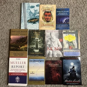 Lot of 11 Paperback Books Including Fiction Classics Travel Religion Christian - Imagen 1 de 24