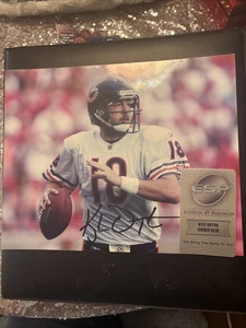 Foto autografata KYLE ORTON Chicago Bears 8x10 con certificato di autenticità - Foto 1 di 8