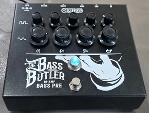 Orange Bass Butler Bi-Amp Bass Preamp Pedal and Power Supply - Picture 1 of 10