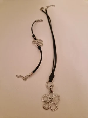 Fossil, Schmuckset Charm, Kette- Armband, Blume - Bild 1 von 2