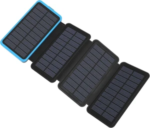 Caricabatterie Solare Power Bank - 27000Mah Solar 22,5W per Cellulare, Portatile - Foto 1 di 12