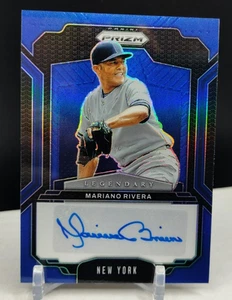 Mariano Rivera AUTO #/49 BLUE 2025 Panini Prizm Legendary Signatures NY Yankees - Picture 1 of 2