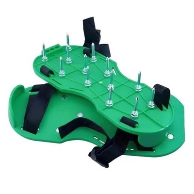 Zapatos de aireador de césped mejoras zapatos de aireación para césped zapatos de punta de correa pesada  Foto 1 de 4