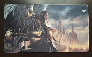 MTG Seraph of the Scales Playmat By Magali Villeneuve - Picture 1 of 2