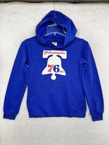 Felpa con cappuccio Philadelphia 76ers giovane piccola NBA basket pullover Mitchell & Ness - Foto 1 di 11