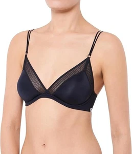 32C - NEW Sloggi 'S Silhouette W' Underwired Bra Black UK/USA 32C - Picture 1 of 3