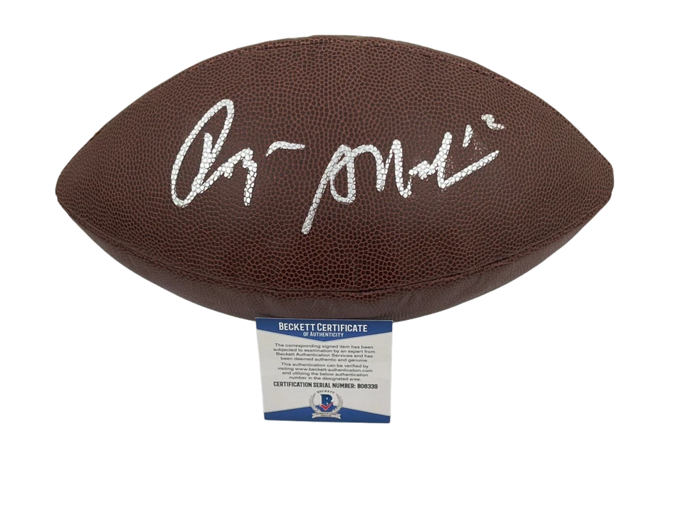 ROGER STAUBACH FIRMADO NFL FÚTBOL AMERICANO DALLAS COWBOYS AUTÓGRAFO CERTIFICADO DE AUTENTICIDAD BECKETT 5 Foto 1 de 1