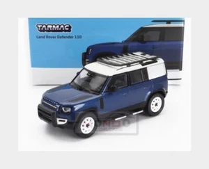 1:64 TARMAC Land Rover New Defender 110 2020 Blue White T64G-020-BL - Foto 1 di 2