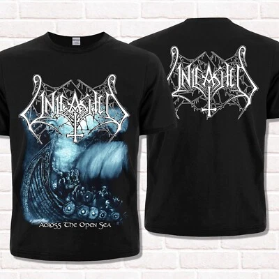 Unleashed T-Shirt Across the Open Sea (1993). Death Metal. Viking Metal. - Image 1 of 4