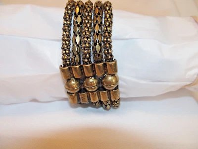 Pulsera Arlequín Linea by Louis Dell'Olio Bronce * Totalmente Nueva Foto 1 de 4