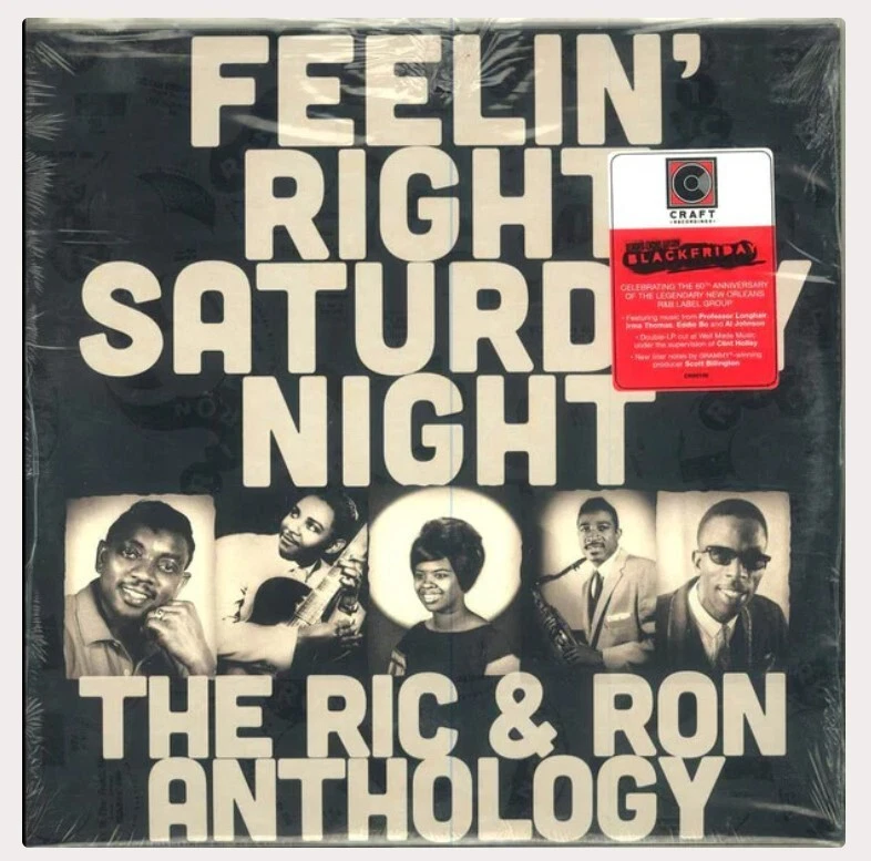 Feelin' Right Saturday Night - Ric & Ron Anthology - RSD 2 LP Vinyl - Sealed! - Image 1 of 1