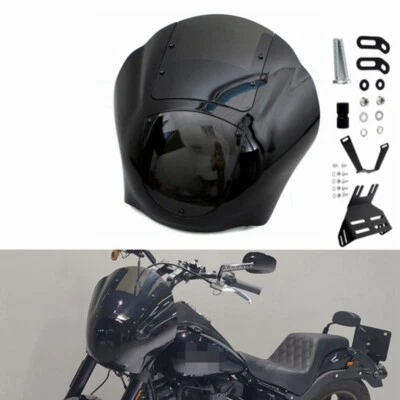For Harley Low Rider S FXLRS 2020-2024 Quarter Headlight Fairing Windshield Kits - Image 1 of 4