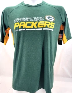 NEW Green Bay Packers Green NFL Team New Era Crew Neck SS Tee T-Shirt Men's L - Picture 1 of 9