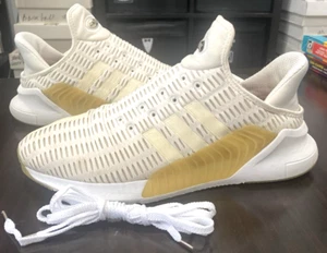 Climacool adidas Original's White Slip On Low Top Sport Trainers Men's Size 12 - Picture 1 of 14