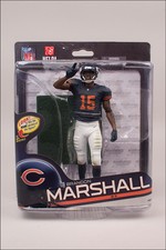 BRANDON MARSHALL MCFARLANE NFL SERIES 34 CLASSIC UNIFORM VARIANT #/2000 BEARS