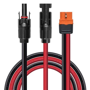 Solar Charge Cable Connector Extension to XT60i(2+1) Female Adapter 1.5m 12AWG - Picture 1 of 15
