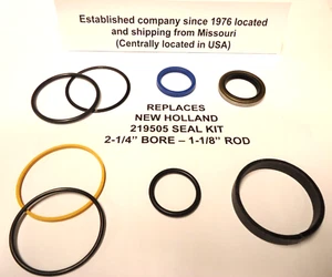 New Holland 219505 Replacement Seal Kit (2-1/4" Bore & 1-1/8" Rod) - Picture 1 of 3