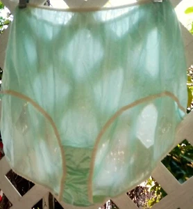 SEA MIST ULTRA SHEER NYLON QUEEN SIZE PANTY BRIEF 12/5X - Picture 1 of 1