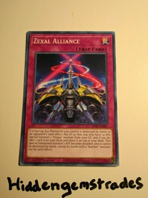 Yugioh! Zexal Alliance LIOV-EN067 Common 1st Edition Near Mint!! - Image 1 of 1